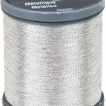Coat & Clark METALLIC SILVER Thread 125 Yards