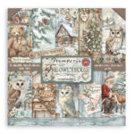 Stamperia THE OWL’S HOUSE 8"X8" Scrapbook Paper Pack