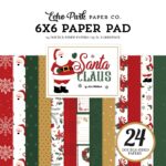 Echo Park SANTA CLAUSE 6"X6" Paper Pad