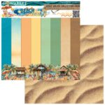 49 and Market BEACH VIBES 12X12 Solids Collection Pack