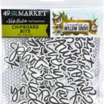 49 and Market Vicki Boutin CURIOSITIES IN WILLOW GROVE Chipboard Bits