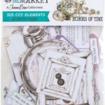 49 and Market ECHOES OF TIME Die-Cut Elements 83pc
