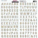 49 and Market Vicki Boutin CURIOSITIES IN WILLOW GROVE Paper Trail Alphabet Stickers