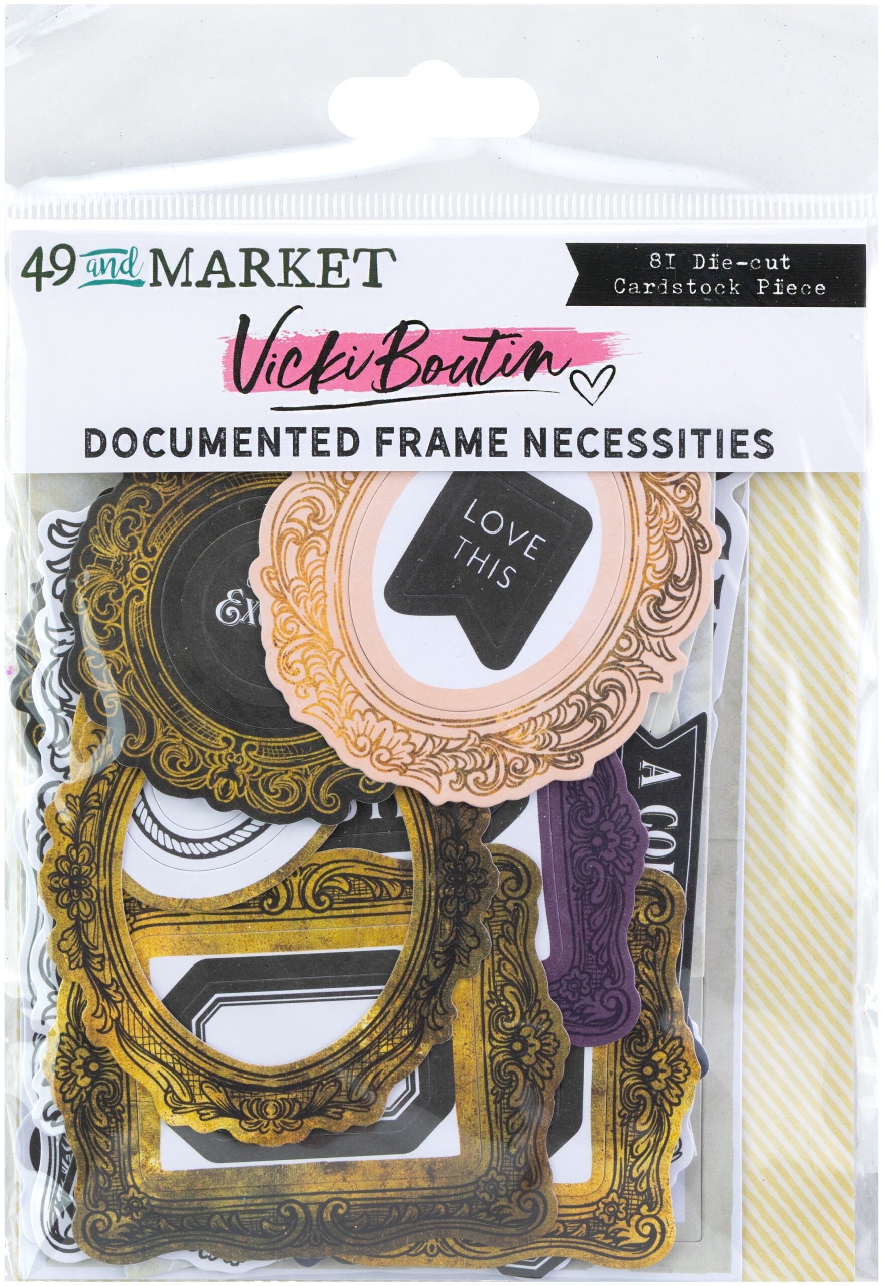731161PK 49 and Market Vicki Boutin DOCUMENTED Frame Necessities 81pc - Image 1