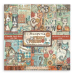 Stamperia FURRY FRIENDS 12”X12” Scrapbook Paper Pack