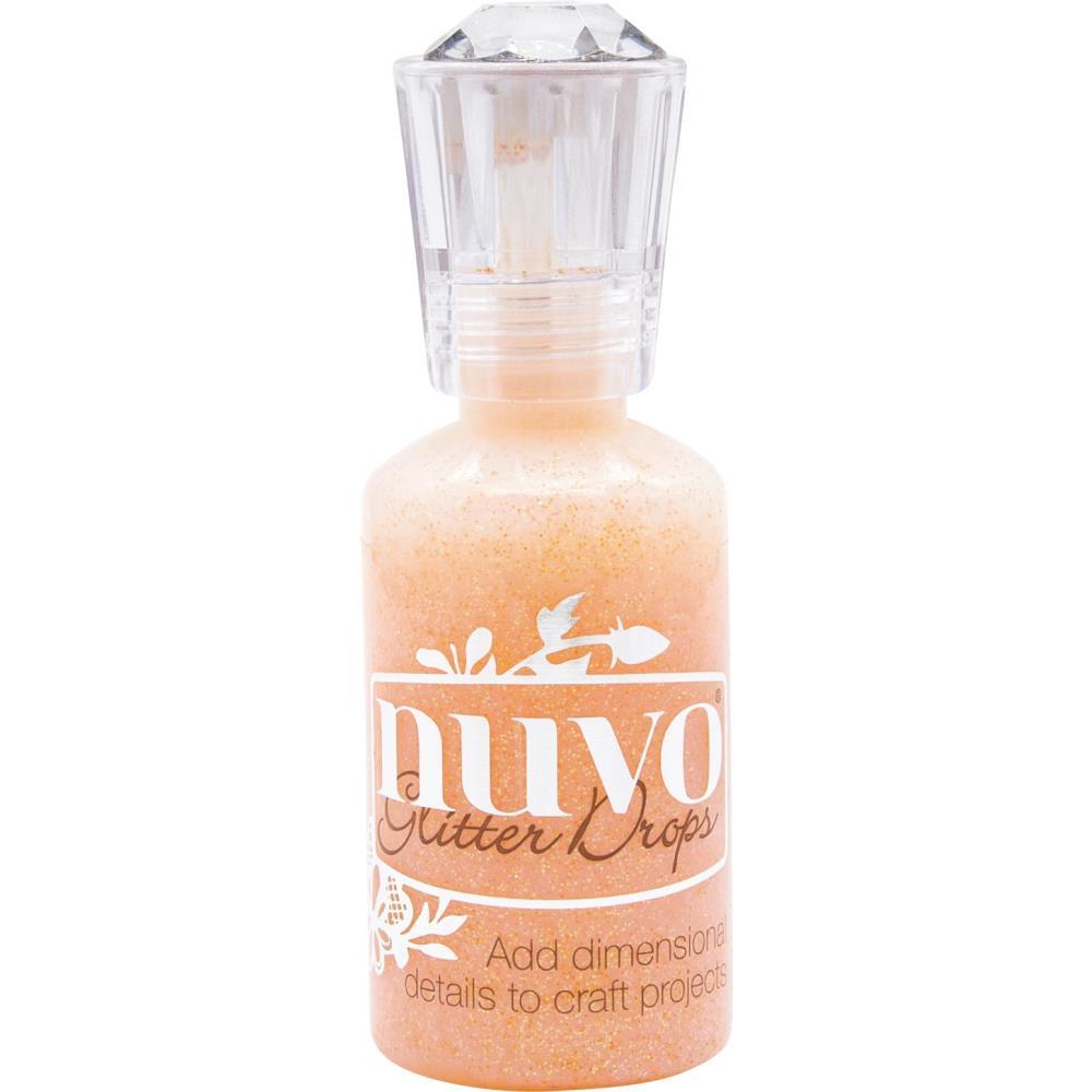 74729ED0-3A52-49A4-9AE1-E9A233525C12 Nuvo Glitter Drops SUMMER SUNRISE Glue 1oz - Image 1
