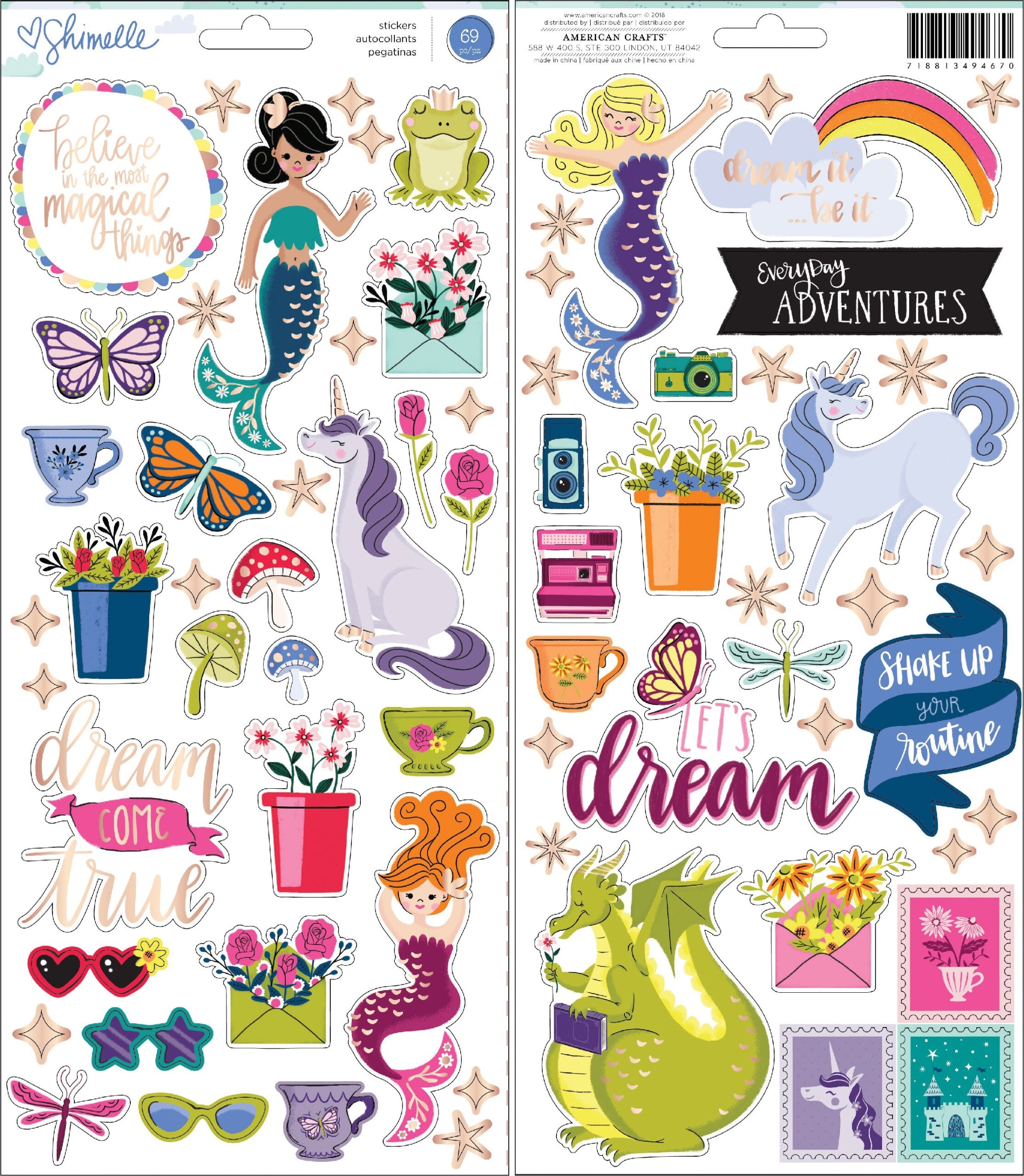 74FE806D-DD7E-4D37-B068-E007001FA110 Shimelle HEAD IN THE CLOUDS Stickers - Image 1
