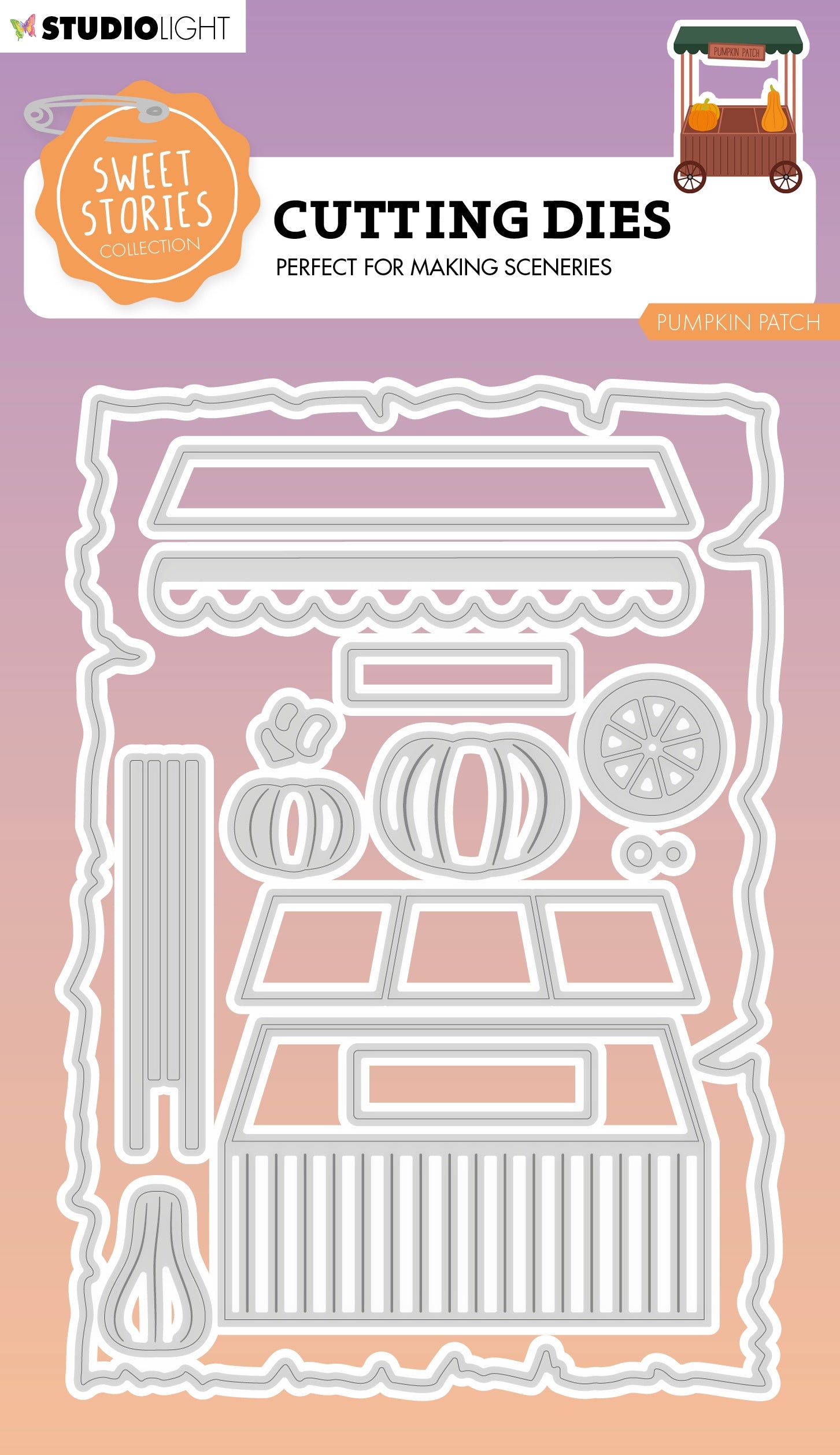 775608B6-525E-41DD-BE91-FFE04CB52E54 Studio Light Sweet Stories PUMPKIN PATCH Cutting Dies - Image 1