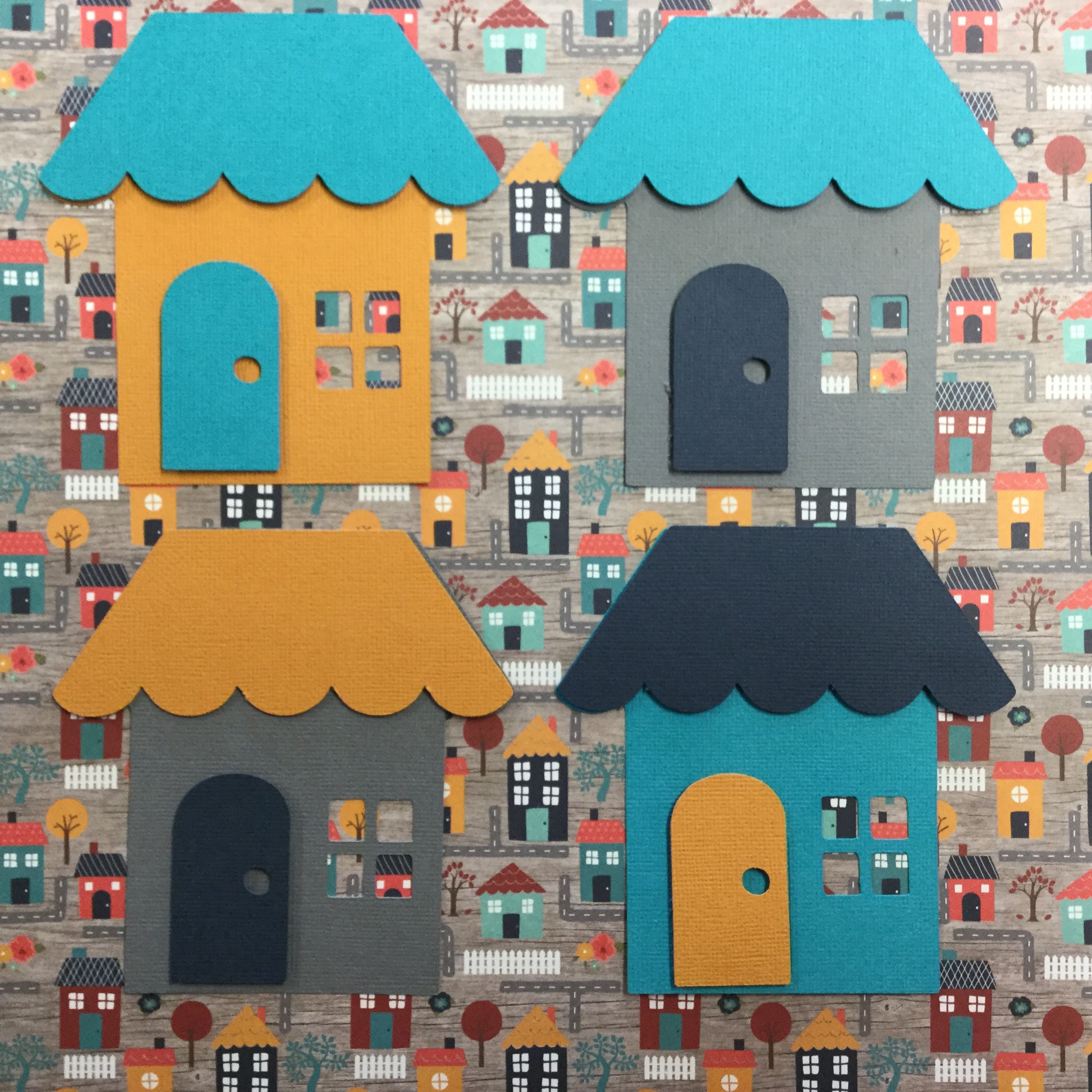 77AD3979-108C-410E-B9D9-AF115116BA27 The Story Of Our Family HOUSE Custom Scrapbook Die Cuts - Image 1