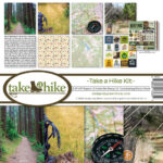 Reminisce TAKE A HIKE 12”X12” Scrapbook Kit 9pc