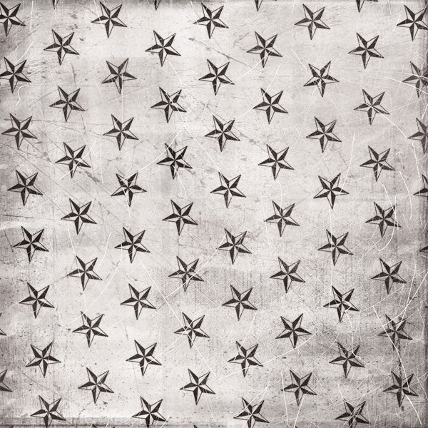 7A3DBE23-EB4C-4ACF-9D19-3FE38FABBDE9 Scrapbook Customs ALL STAR SHAPES 12”X12” Paper - Image 1