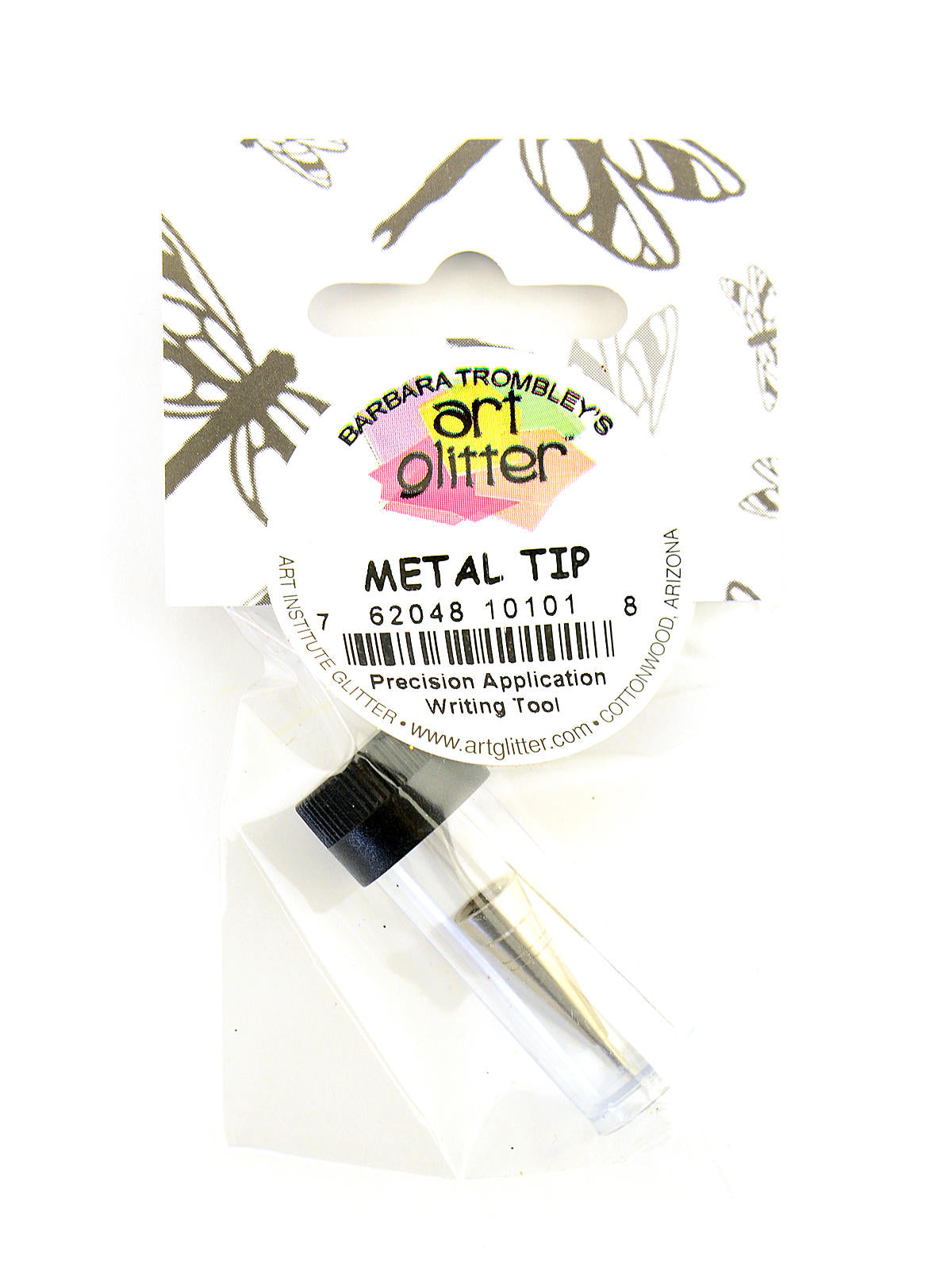 7AC1489C-72ED-4F23-AC3A-CA9F16AA70B6 Art Glitter METAL TIP Precision Pin for Glue Bottles - Image 1