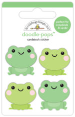 Doodlebug Doodle-Pops HOPPY TO SEE YOU 3D Stickers