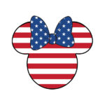 Magic Craft PATRIOTIC MAGIC EARS GIRL Sticker