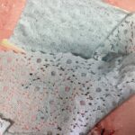 Scrapbooksrus Vintage Light Blue Floral Ribbon Trim