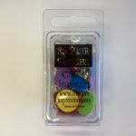 Creative Impressions TROPICAL LARGE ROUND FASTENERS Brads 25pc