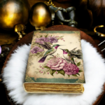 Soft Leather HUMMINGBIRD Journal Notebook Vintage Blank A7