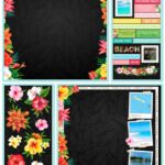 Scrapbooksrus TURKS AND CAICOS 12”X12” Scrapbook Kit