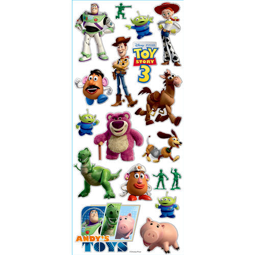 868FB84E-8D35-414D-A91C-D8FE8CFB8A59 Disney Ek Success TOY STORY Stickers 18pc - Image 1