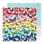 Vicki Boutin Bold + Bright SMILE BRIGHT 12”X12” Scrapbook Paper