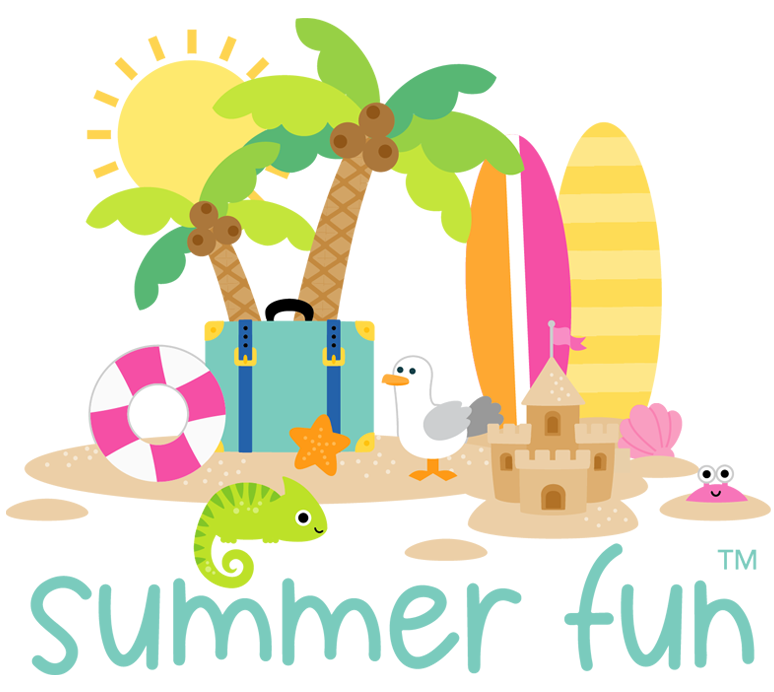 86F079D9-2607-4350-86FB-55EE0A9C4C58 Doodlebug SUMMER FUN 12X12 Scrapbook Paper - Image 1