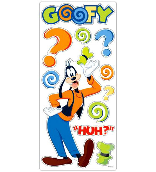 8B7FAAAB-A57E-4A66-AA70-8AB158CA7FB8 Disney GOOFY Stickers 11pc - Image 1