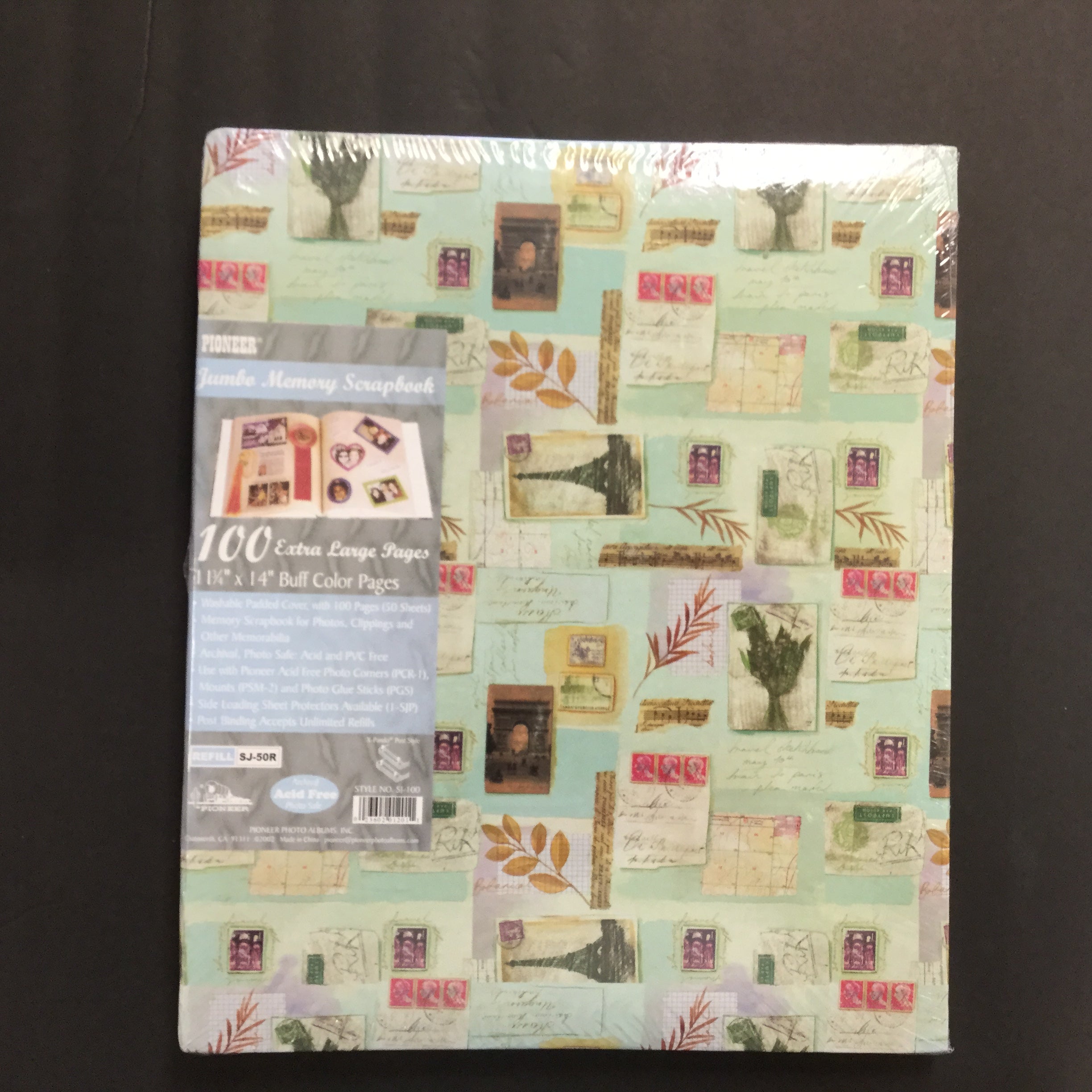 8BAEFA03-D025-4D97-92A5-28E2C5AD4BFF Pioneer 11 3/4” x 14” Jumbo Memory Scrapbook Album - Image 1