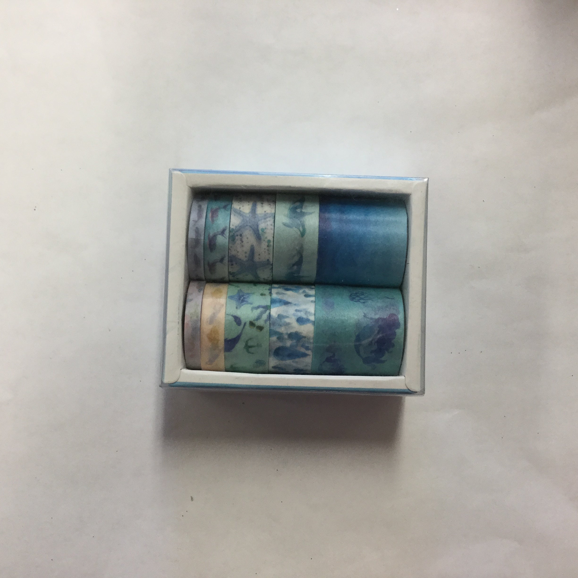 8C1A7DC3-D299-4221-809A-92E23C5FFCAD Zaomo MERMAID Washi Tape 10pc - Image 1