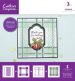 Crafter’s Companion AYRSHIRE Plastic Stencil Set 3pc