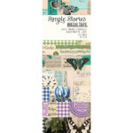 Simple Stories SIMPLE VINTAGE ESSENTIALS Color Palette Cool Washi Tape 6Rolls