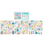 Doodlebug SUMMER FUN Odds & Ends Diecuts 132pc