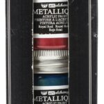 Prima Finnabair Art Alchemy MEDIEVAL Acrylic Paint 3 pc