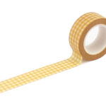 Echo Park Winnie The POOH GOLDEN HONEY GINGHAM Washi Tape