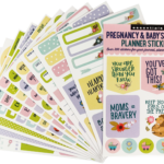 Peter Pauper Planner Stickers PREGNANCY BABY Essentials