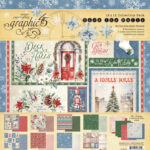 Graphic 45 DECK THE HALLS 12”X12” Collection Pack