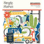 Simple Stories PACK YOUR BAGS Bits & Pieces 47pc