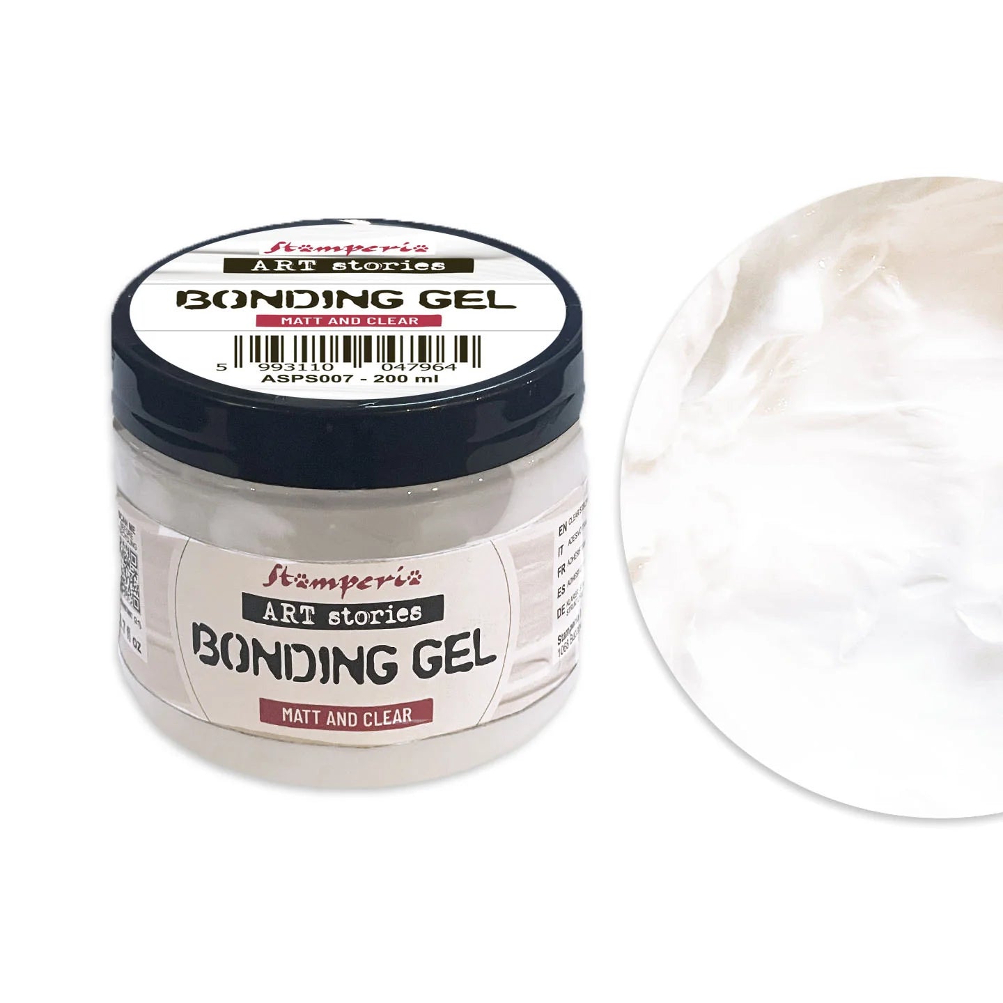 97058C78-0C9D-459E-8E52-0CC3C02F2961.jpg Stamperia Art Stories BONDING GEL Matt And Clear 6.7oz - Image 1