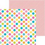Doodlebug Sweet Summer BEACH BAG 12”X12” Scrapbook Paper
