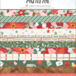 Crate Paper MITTENS & MISTLETOE 6X8 Paper Pad
