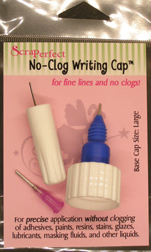 9A21B129-6C9D-4798-9805-646409E82D64 ScraPerfect No-Clog No Clog Writing Cap Large 3 pc - Image 1
