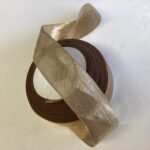 Scrapbooksrus Vintage GOLD MESH METALLIC Ribbon Trim 1”X1yd