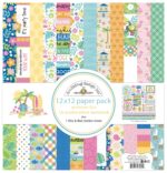 Doodlebug SUMMER FUN 12”X12” Paper Pack 13pc