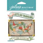 Jolee's Boutique USA MAP Dimensional Stickers 3pc