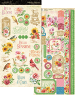 Graphic 45 SEASON TO CELEBRATE Cardstock Sticker Set