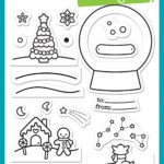 Lawn Fawn SNOW GLOBE SCENES Stamp & Die Set