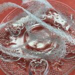 May Arts 5/8" SCALLOP TRIM Sheer Lace Ribbon 1 yard yd