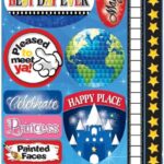 Reminisce Signature Series MAGICAL Diecut Stickers 16pc