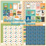 Simple Stories FUR BABY CAT 12”X12” Scrapbook Paper