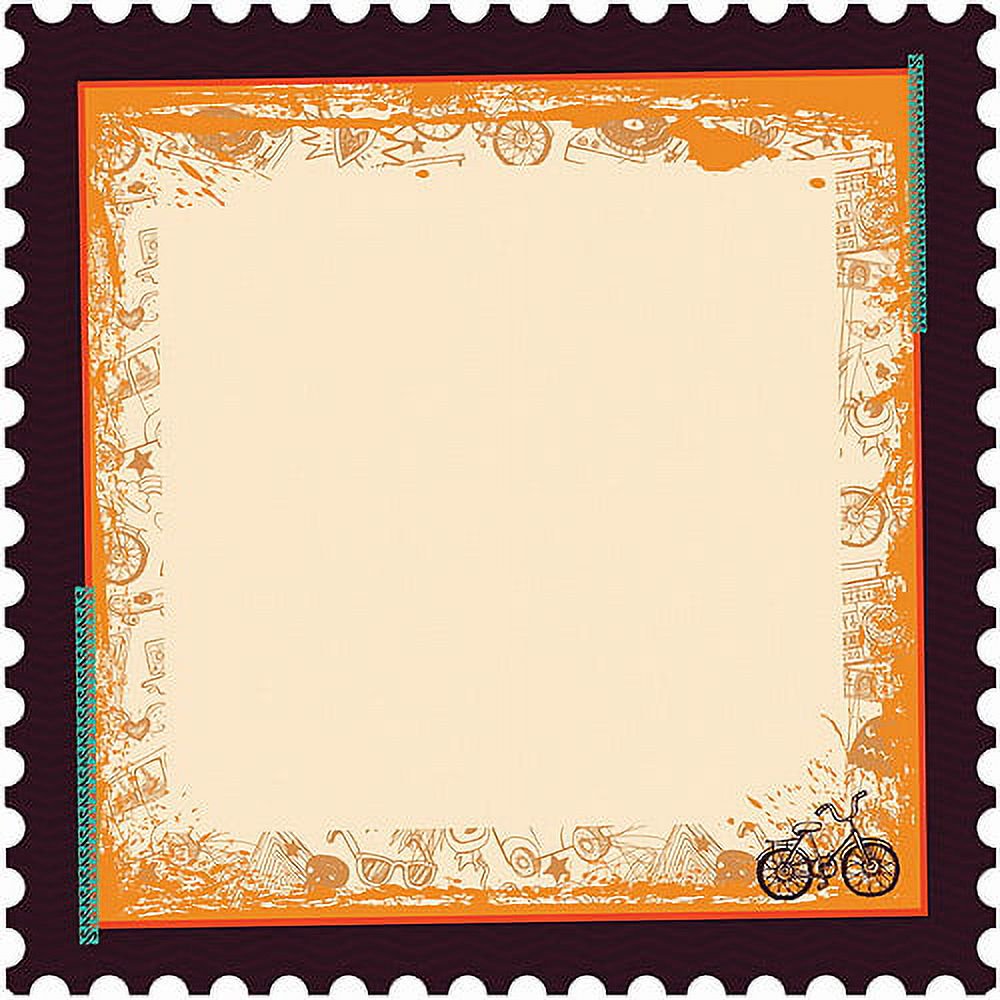 A3E21360-EC09-4C9A-908C-3BAB58DD1EDC Kaisercraft Hopscotch BRILLIANT DieCut 12X12 Scrapbook Paper 1pc - Image 1