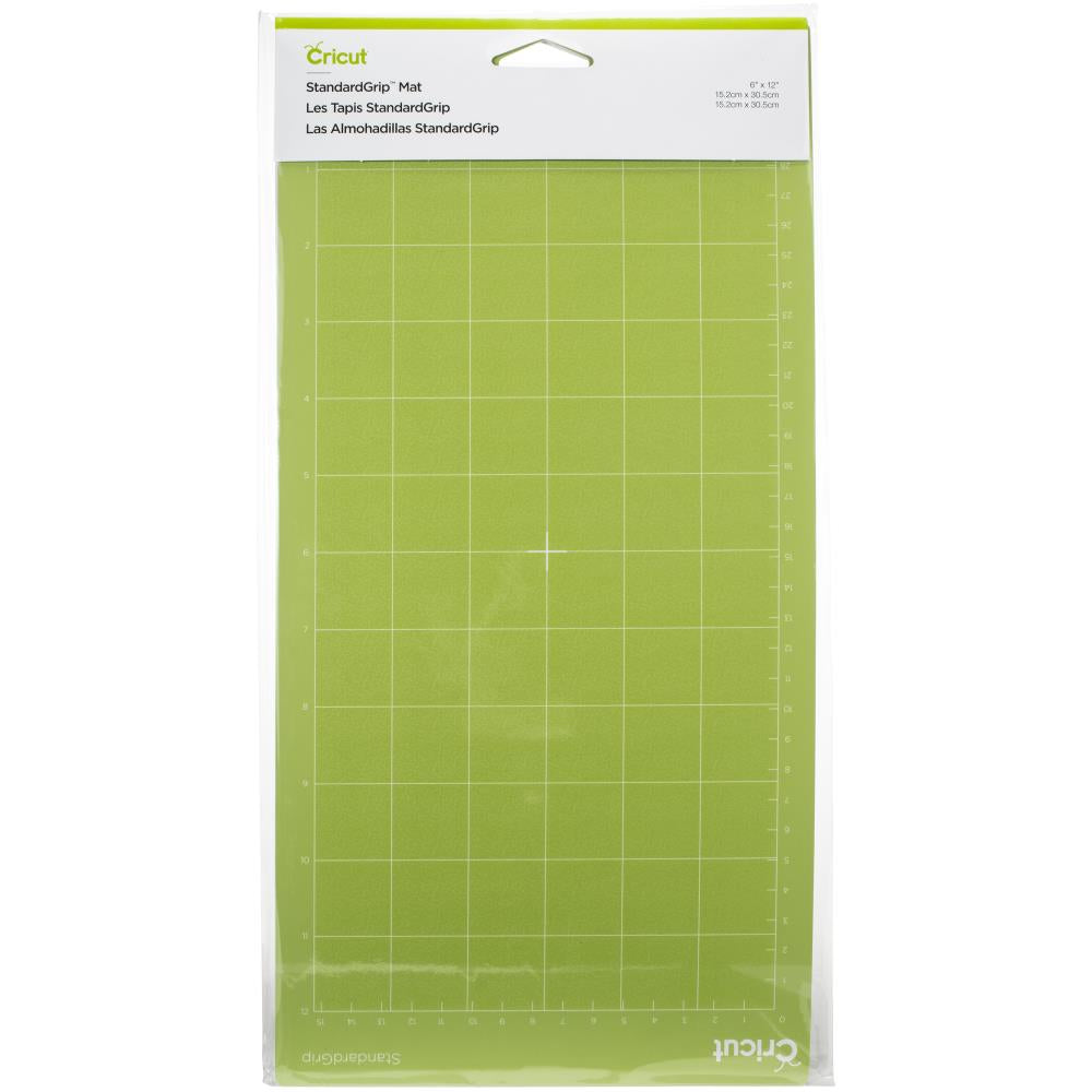 A4926529-8DFC-4F48-82A1-73FC6C1CEEEC Provo Craft Cricut Standard Grip 6”x12” Cutting Mat 2pc - Image 1